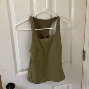 Lululemon green tank